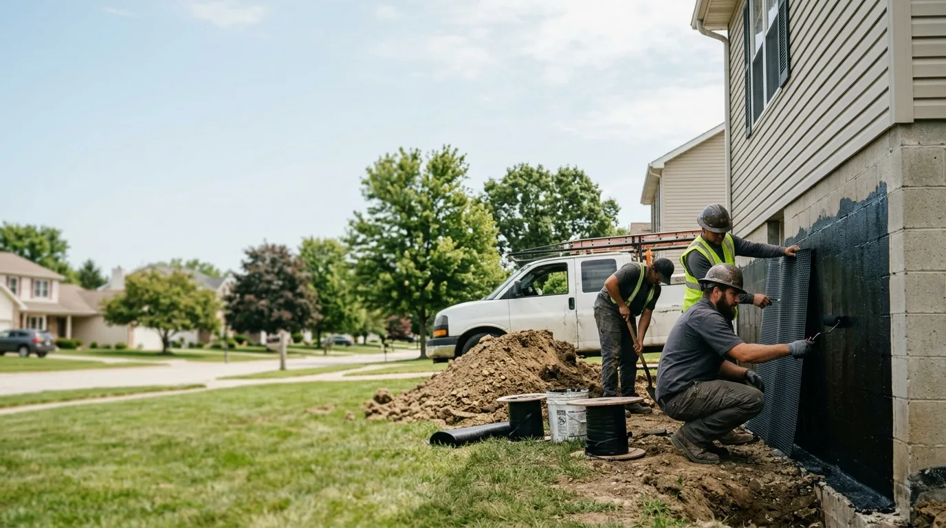 Basement Waterproofing in Waveland, IN near me